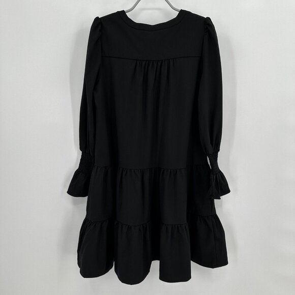 Pomander Place by Tuckernuck Black Stretch Crepe Kenzo M Swing Mini NWOT - Picture 7 of 9